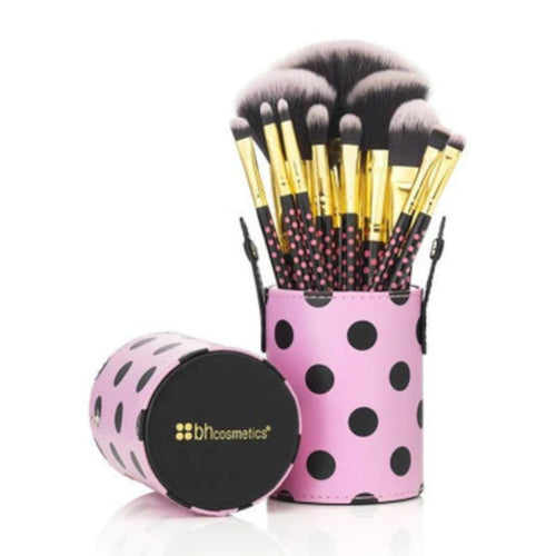 BH Cosmetics Pink-A-Dot 11 Piece Brush Set