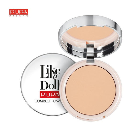 Pupa Compact Powder Like A Doll, SPF 15, 008 Sweet Vanilla