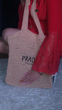 Laden Sie das Bild in den Galerie-Viewer, Prada Tasche „A-la Prada“ Selbstgemachte